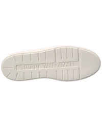 Stuart Weitzman Skater Mule Leather Sneaker