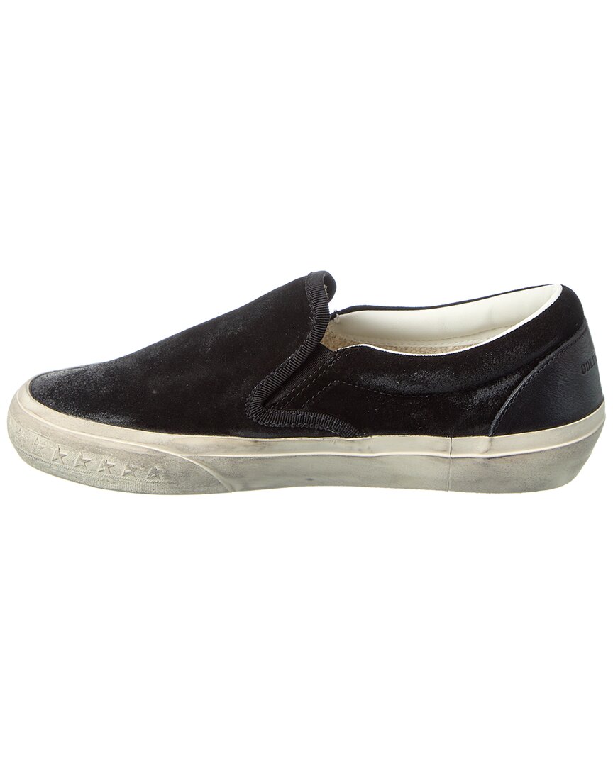 Golden Goose Vce Penstar Suede Slip-On Sneaker