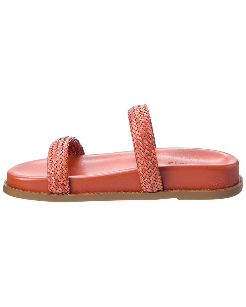 Schutz Ruby Leather Flat