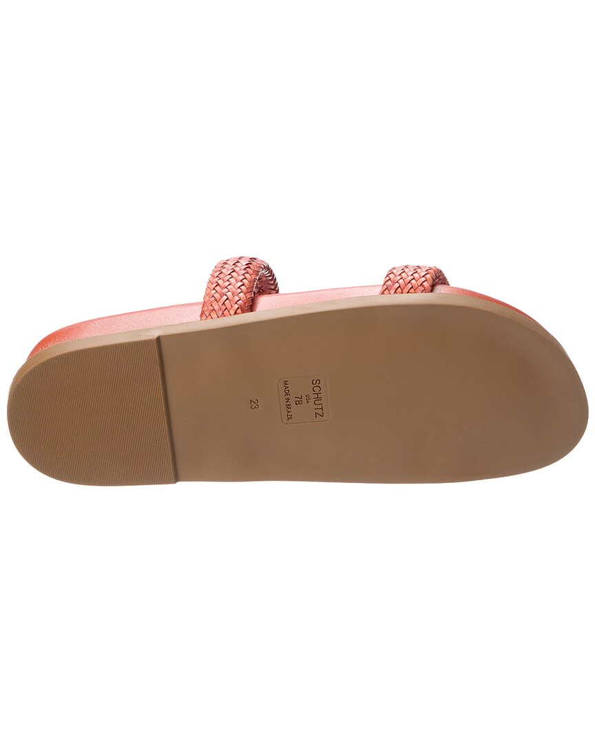 Schutz Ruby Leather Flat