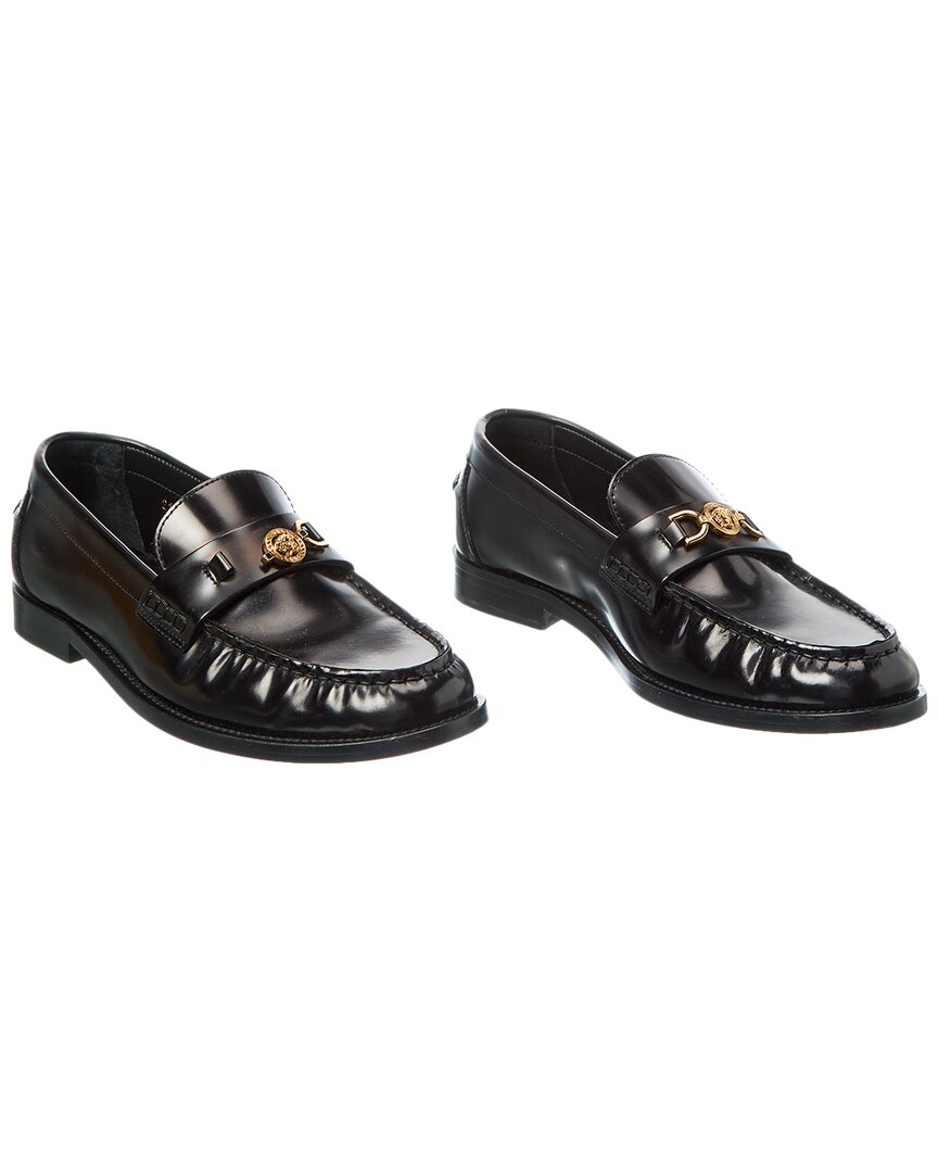 Versace Versace Medusa Leather Loafer (Authentic Pre-Loved)