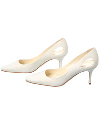 Manolo Blahnik Toplaca 70 Linen Pump (Authentic Pre-Loved)