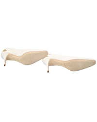 Manolo Blahnik Toplaca 70 Linen Pump (Authentic Pre-Loved)