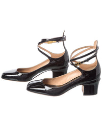 Valentino Vlogo Tan-Go 60 Patent Pump (Authentic Pre-Loved)