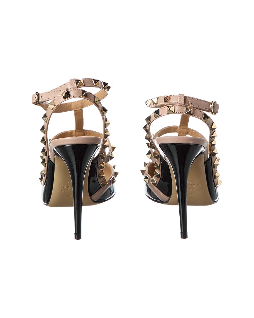 Valentino Rockstud Caged 100 Patent Pump (Authentic Pre-Loved)