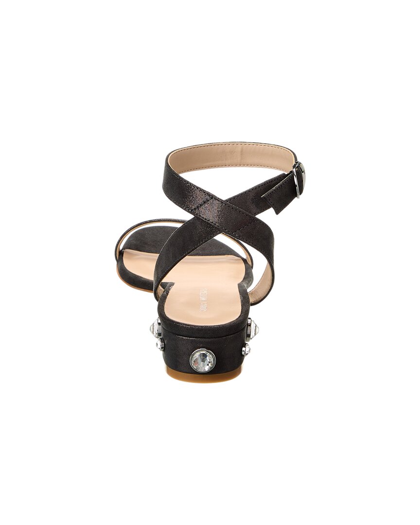 Stuart Weitzman Dancer Allshine 25 Suede Block Sandal