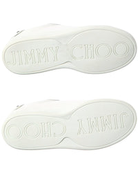 Jimmy Choo Antibes/F Leather Sneaker (Authentic Pre-Loved)