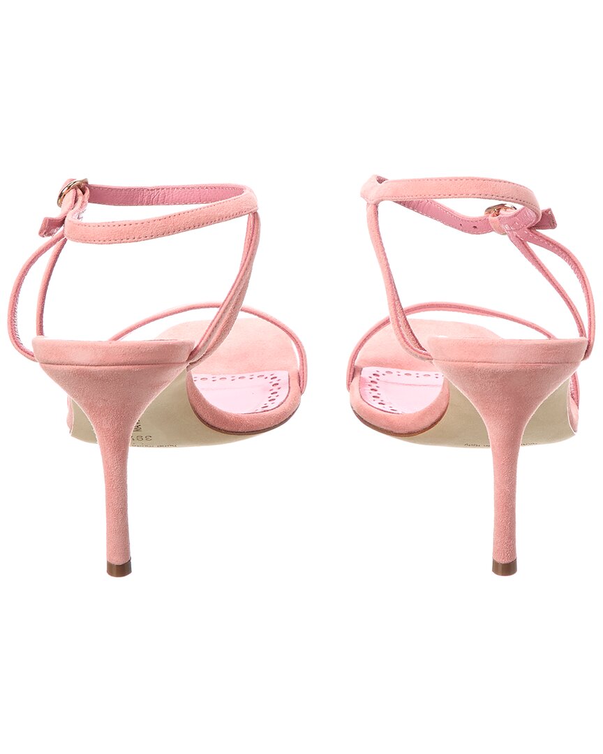 Manolo Blahnik Elvira 60 Suede Sandal (Authentic Pre-Loved)
