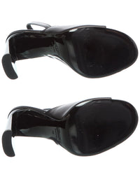 Jimmy Choo Lev 95 Leather Slingback Sandal (Authentic Pre-Loved)