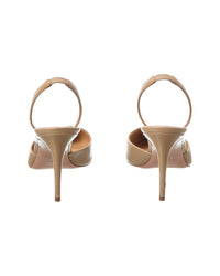 Aquazzura So Nude 85 Leather Slingback Pump (Authentic Pre-Loved)