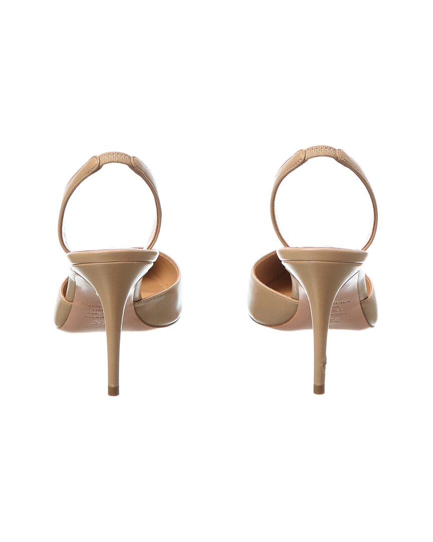 Aquazzura So Nude 85 Leather Slingback Pump (Authentic Pre-Loved)