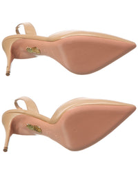 Aquazzura So Nude 85 Leather Slingback Pump (Authentic Pre-Loved)