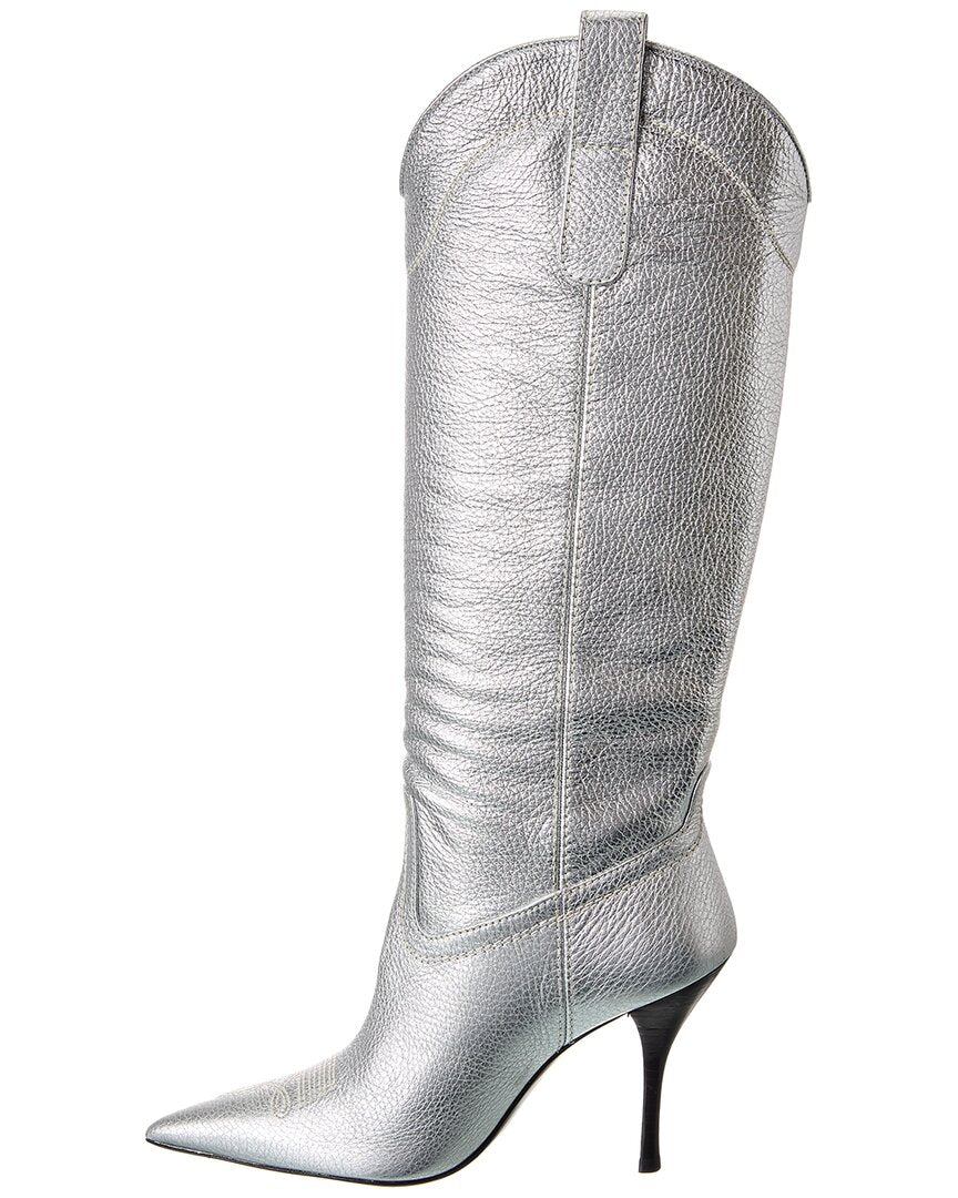 Stuart Weitzman Outwest 100 Leather Knee-High Boot