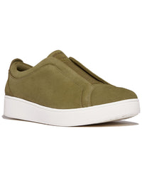 Fitflop Rally Suede Sneaker Green