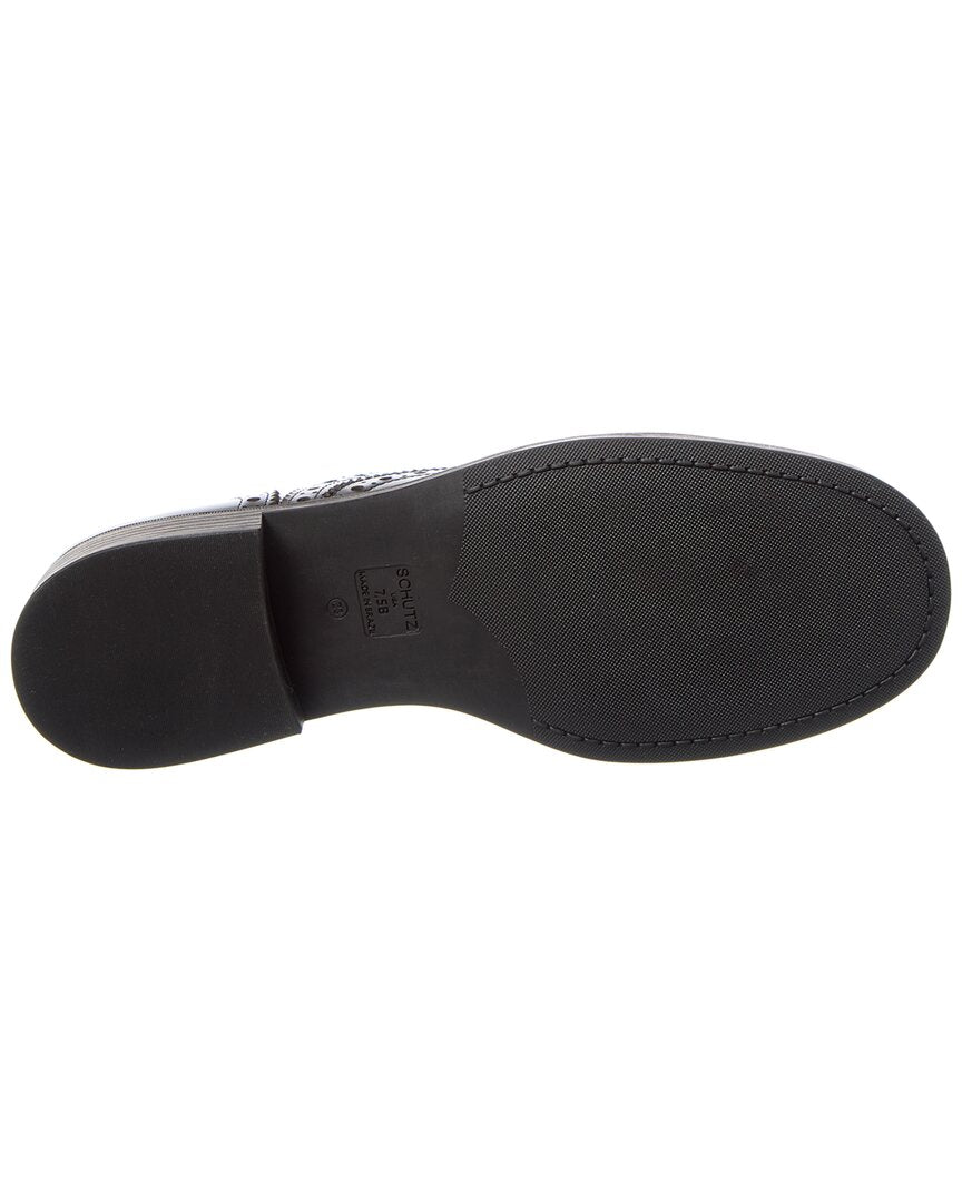 Schutz David Leather Flat