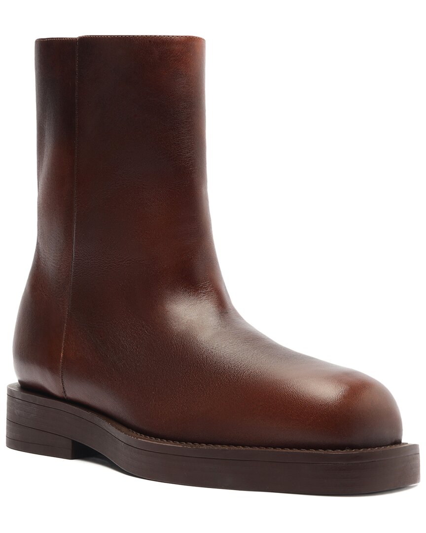 Schutz Jamie Leather Bootie