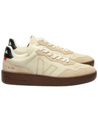 Veja V-90 Leather & Suede Sneaker