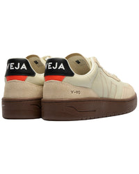 Veja V-90 Leather & Suede Sneaker
