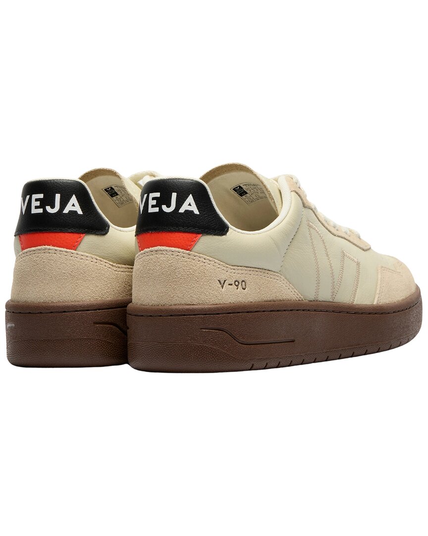 Veja V-90 Leather & Suede Sneaker