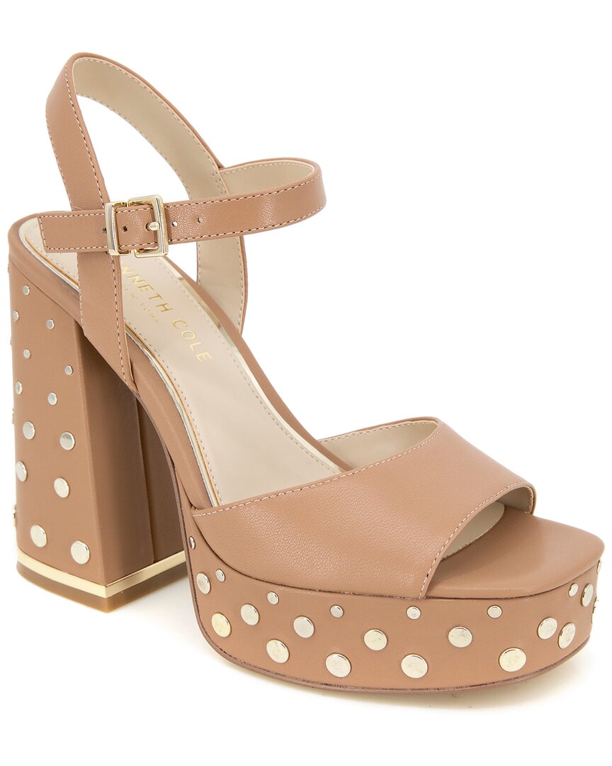 Kenneth Cole New York Kenneth Cole New York Dolly Studs Leather Platform Sandal