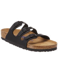 Birkenstock Women's Florida Soft Footbed Birko-Flor Sandal 38 Black
