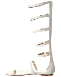Michael Kors Collection Juliette Leather Gladiator Sandal