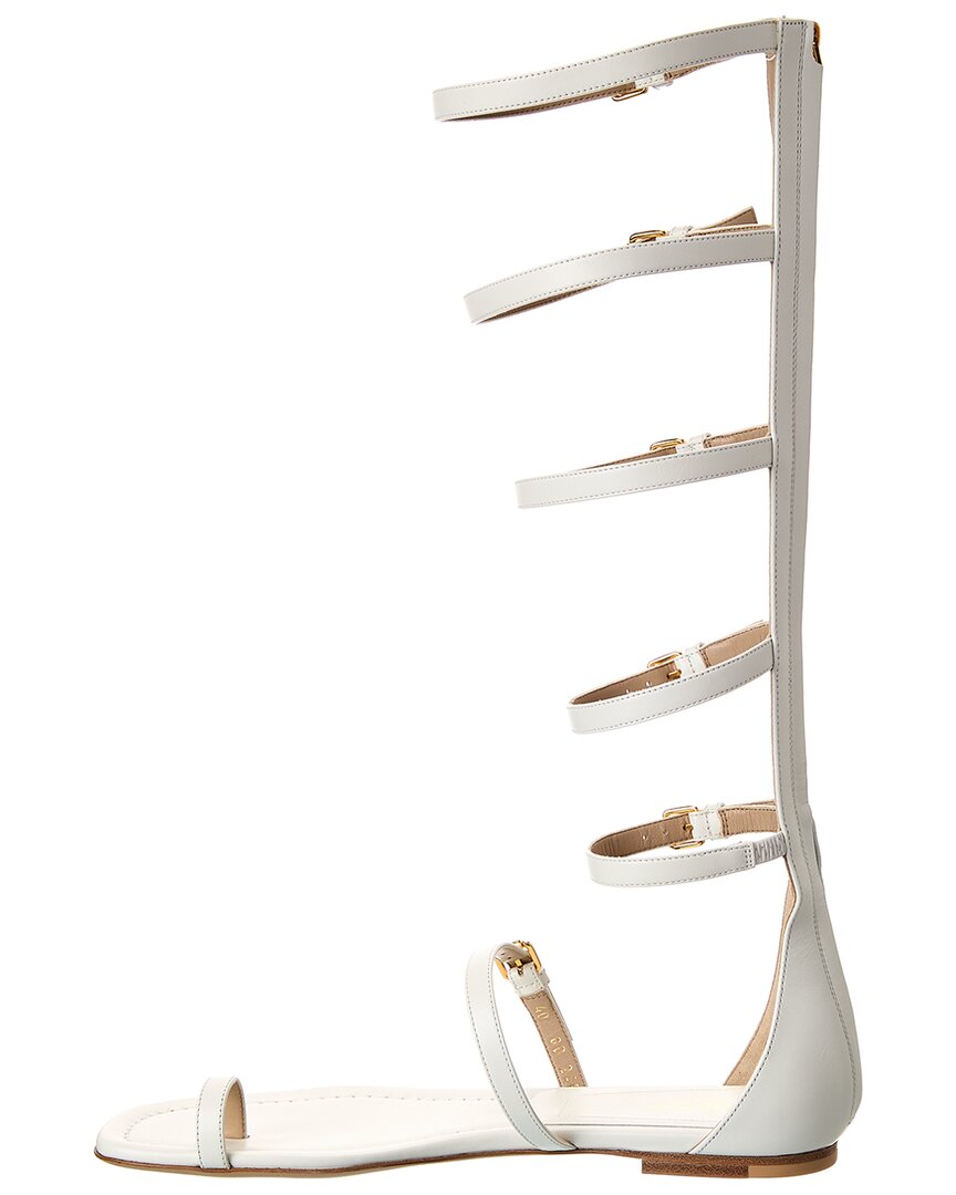 Michael Kors Collection Juliette Leather Gladiator Sandal