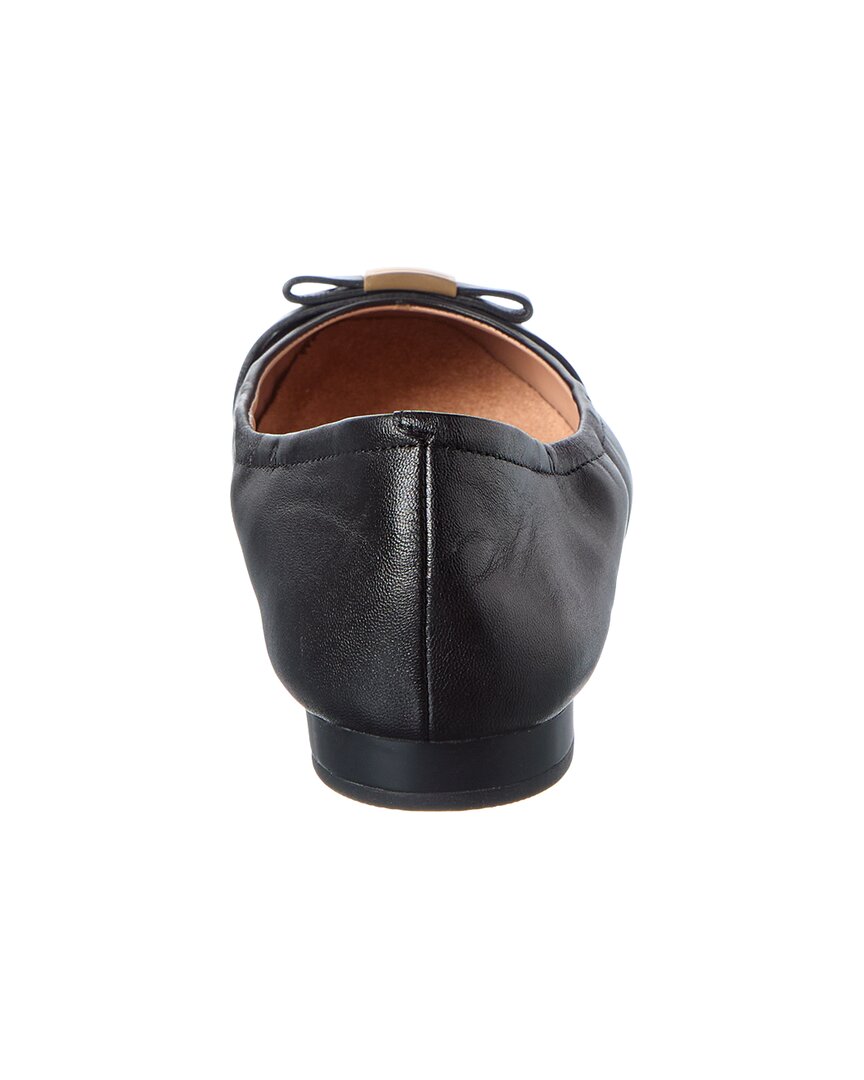 Cole Haan Go-To Tova Bow Leather Ballet Flat