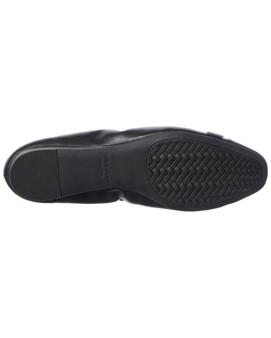 Cole Haan Go-To Tova Bow Leather Ballet Flat