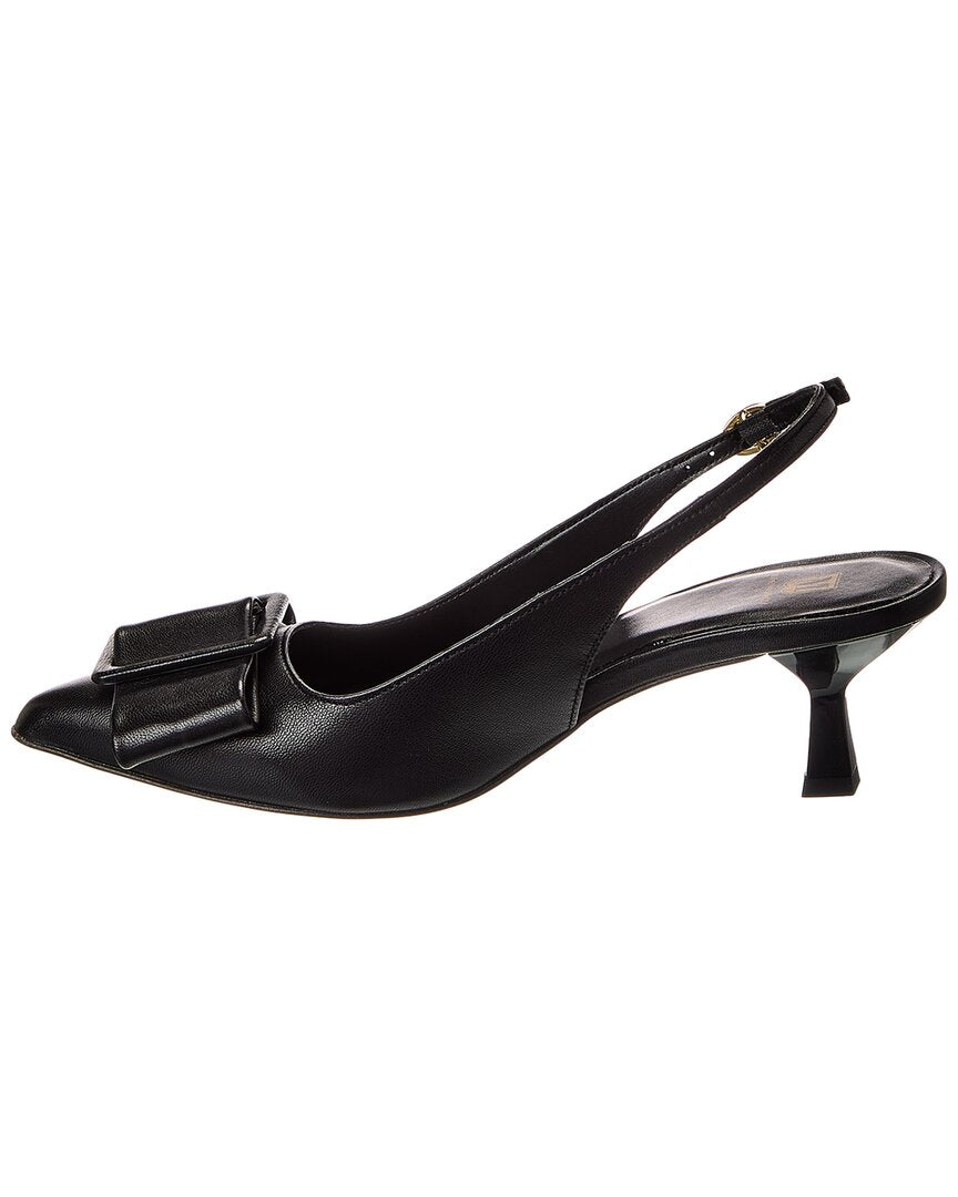 M By Bruno Magli Mona Leather Slingback Sandal