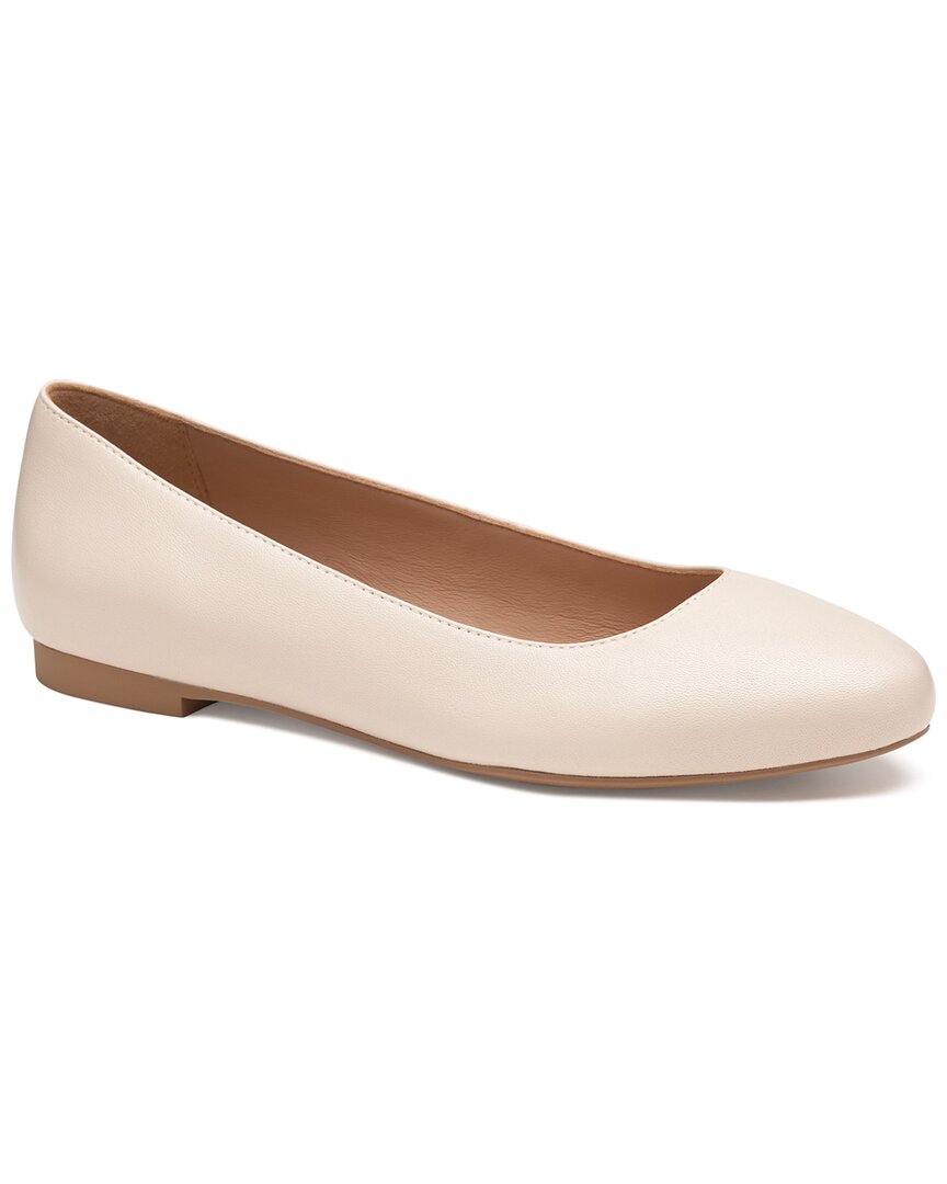 Johnston & Murphy Delanie Leather Ballet Flat