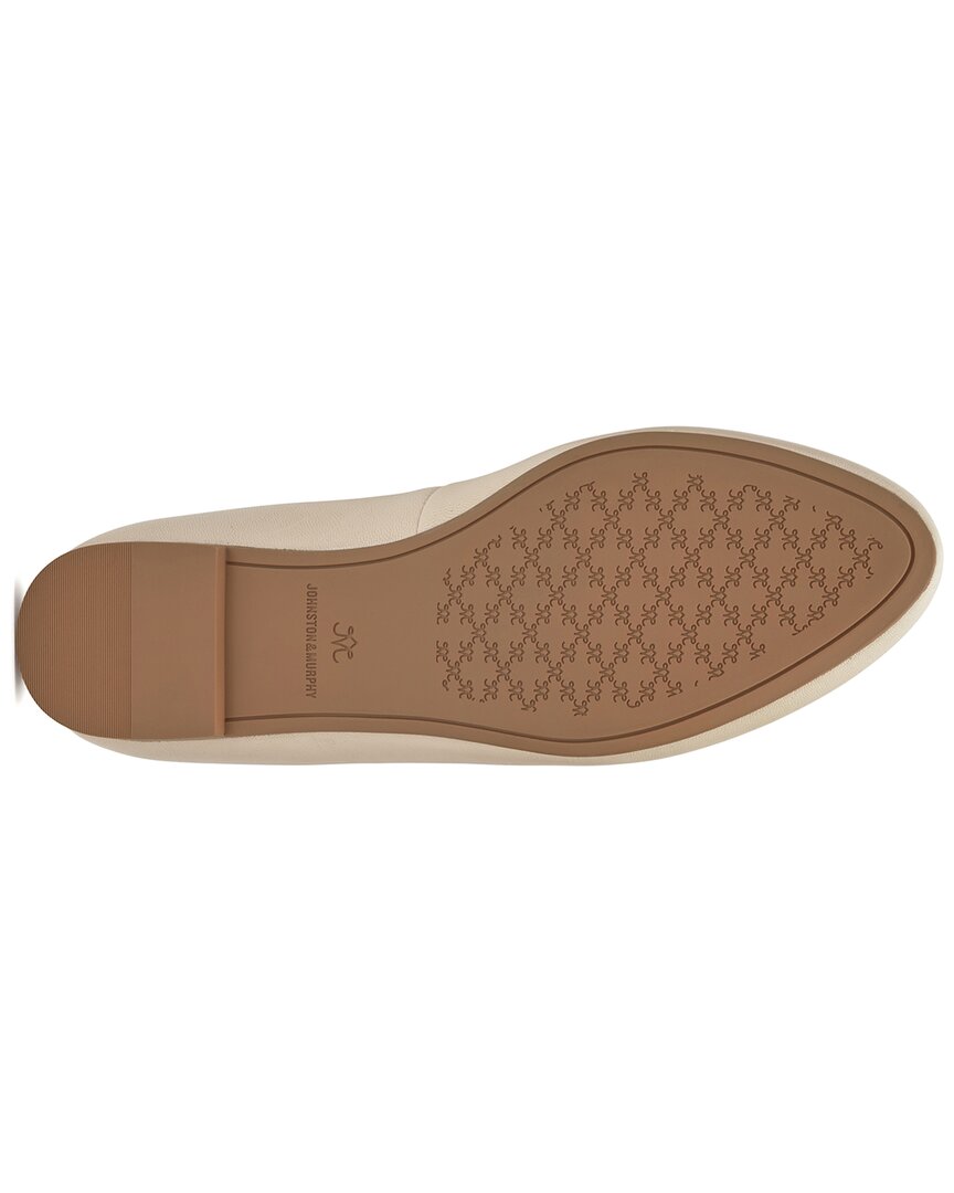 Johnston & Murphy Delanie Leather Ballet Flat