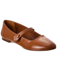 M By Bruno Magli Sofia Leather Flat