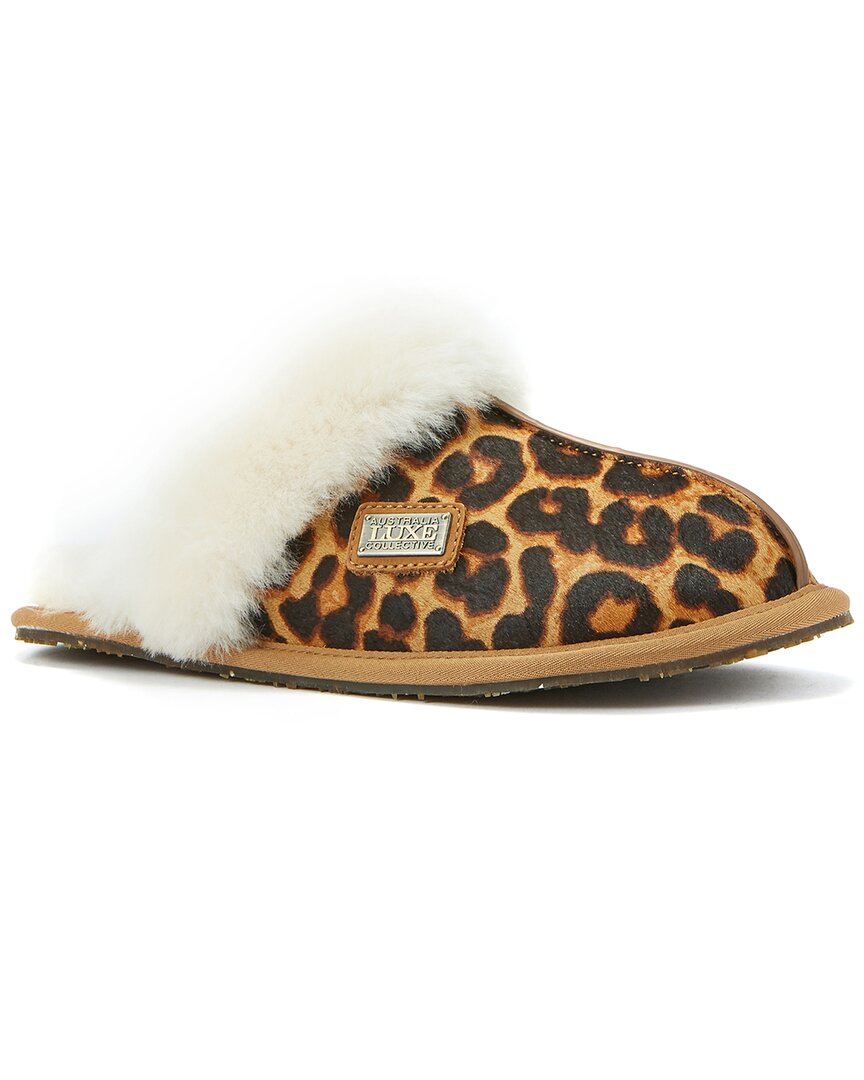 Australia Luxe Collective Closed Mule Leather Slipper