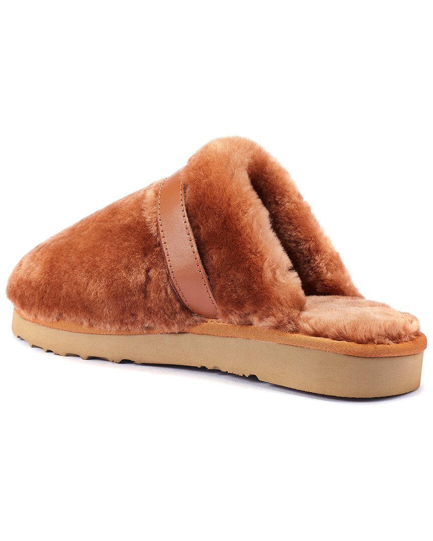 Australia Luxe Collective Grace Chestnut Suede Slipper