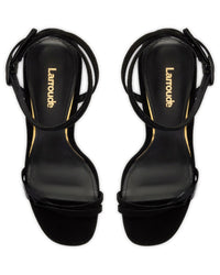 Larroude Larroude Vesper Suede Sandal