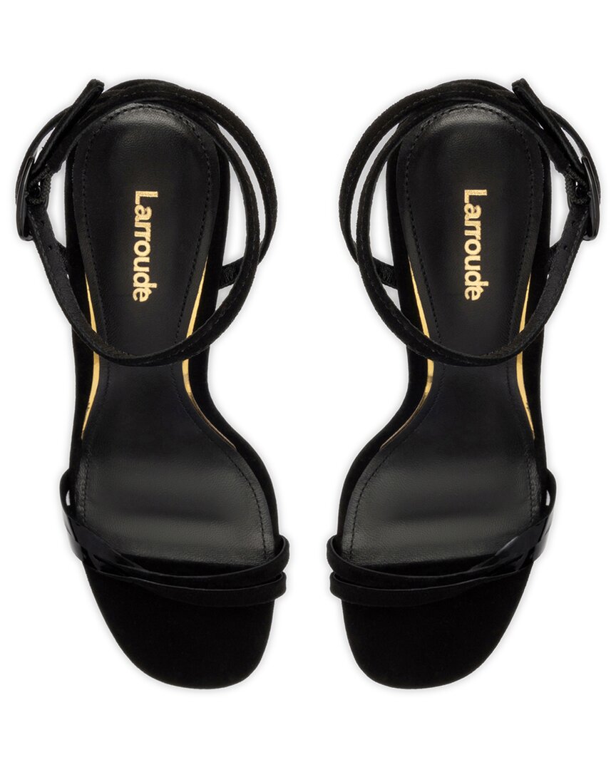 Larroude Larroude Vesper Suede Sandal