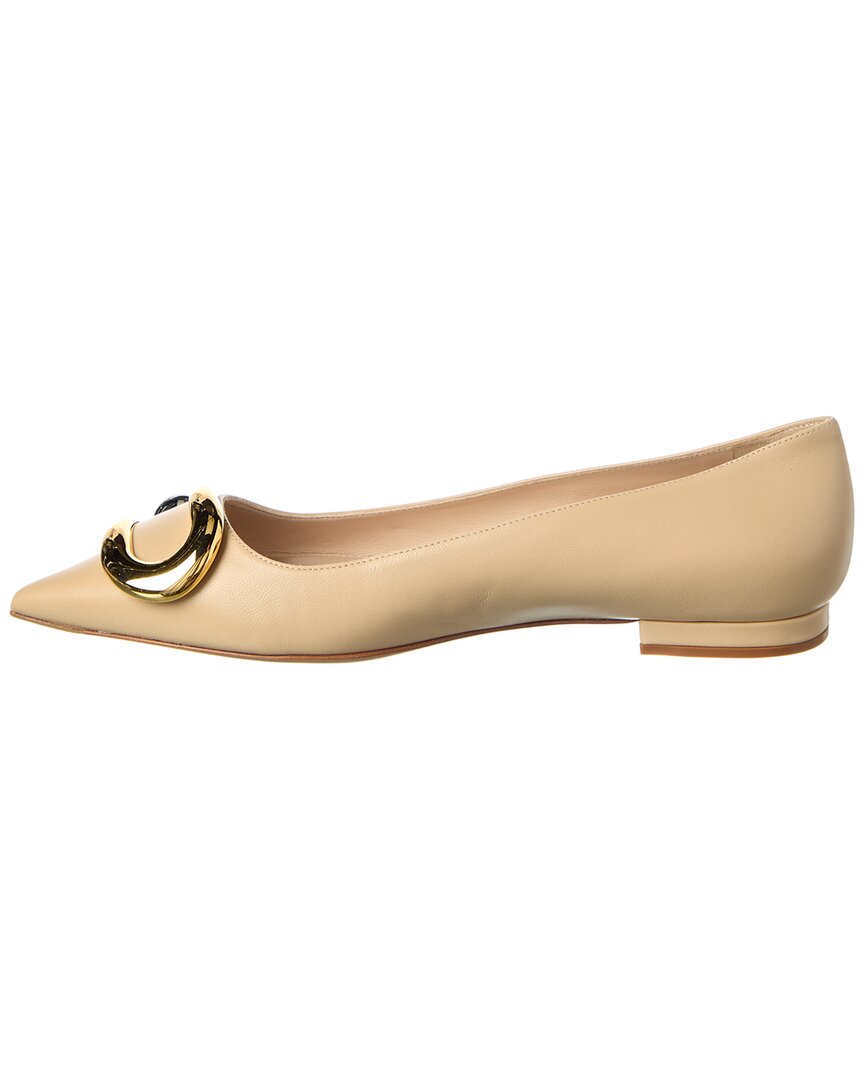 Alexandre Birman Harper Leather Flat