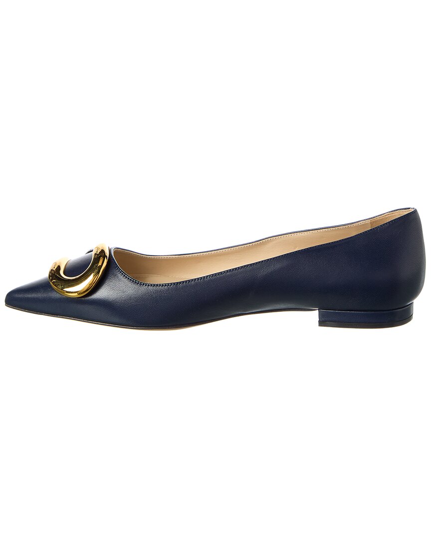 Alexandre Birman Harper Leather Flat