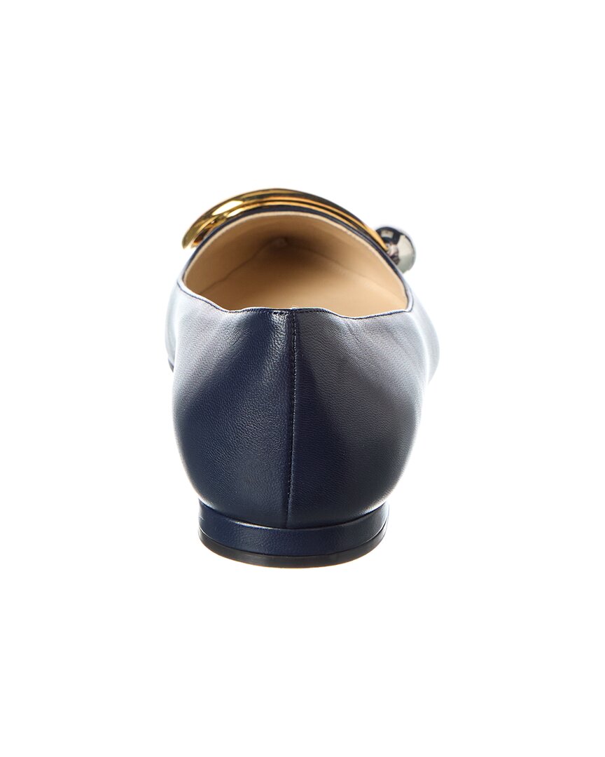 Alexandre Birman Harper Leather Flat
