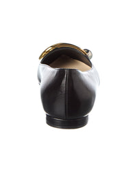 Alexandre Birman Harper Leather Flat