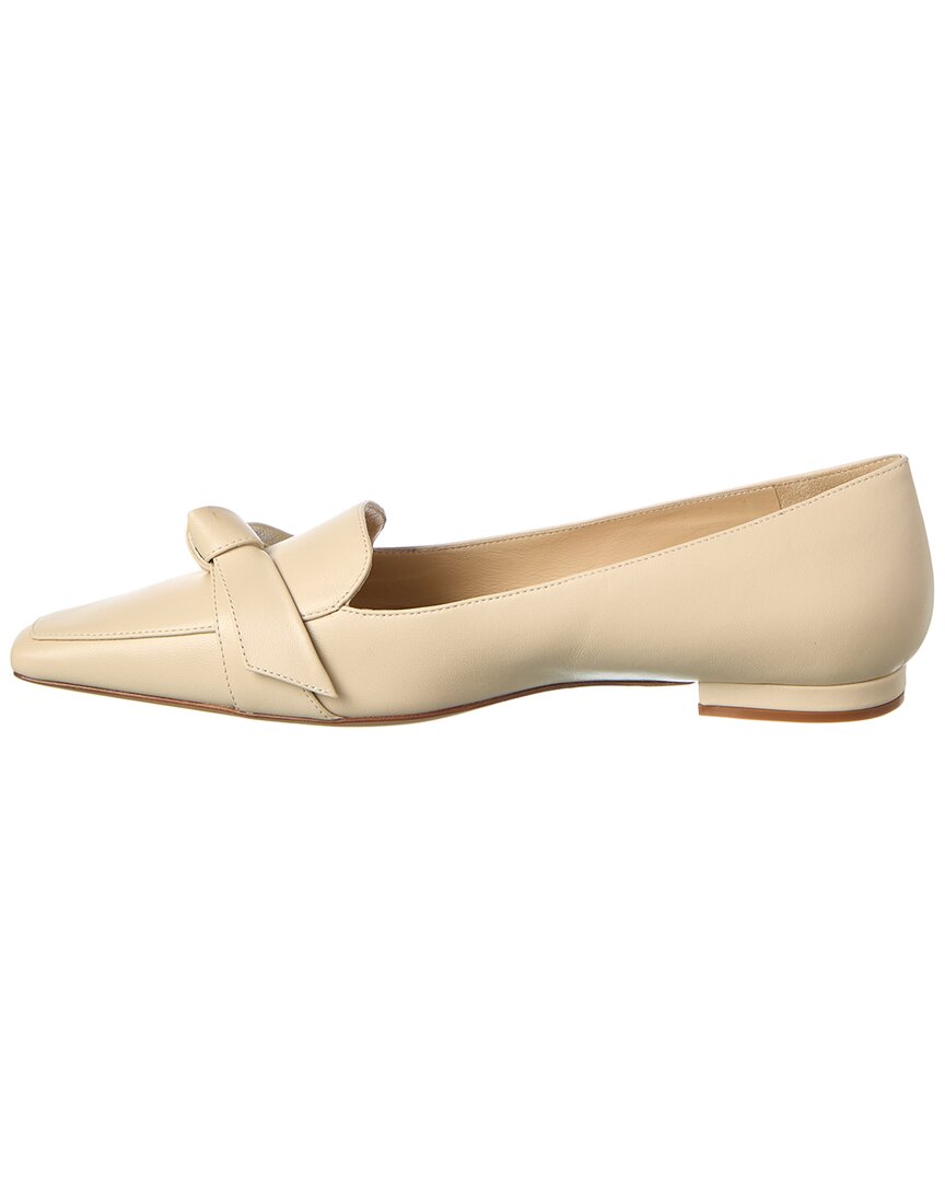 Alexandre Birman Clarita Square Leather Loafer