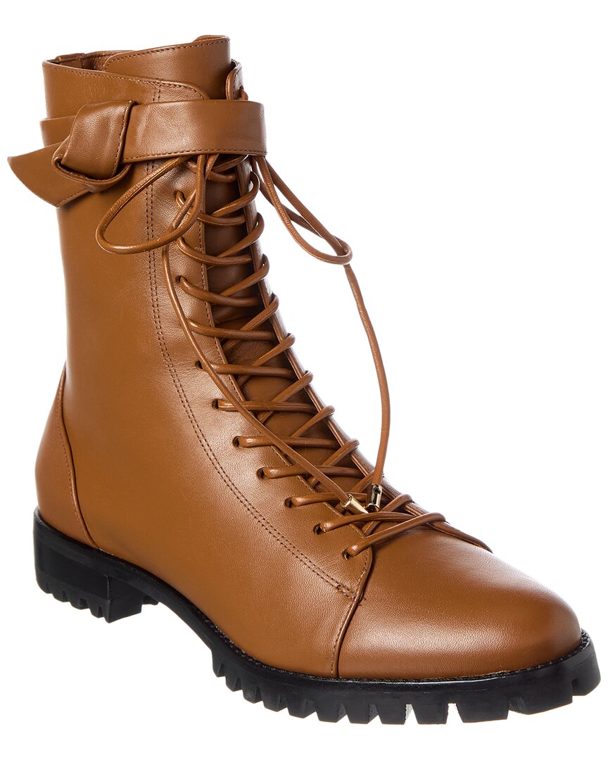 Alexandre Birman Evelyn Leather Bootie