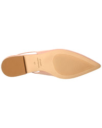 Stuart Weitzman Pearl Leather Slingback Flat