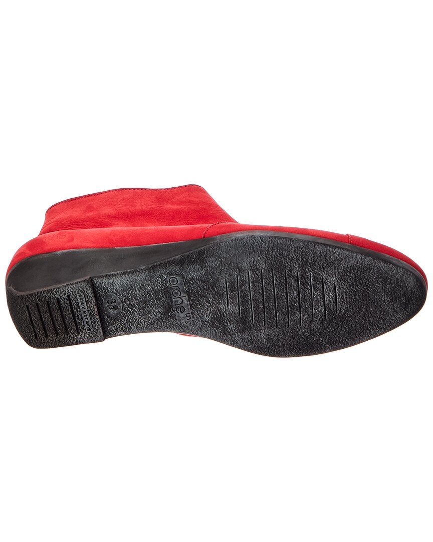Arche Arche Anyska Leather Wedge Bootie