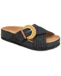Gentle Souls Gentle Souls By Kenneth Cole Louisa Raffia Sandal