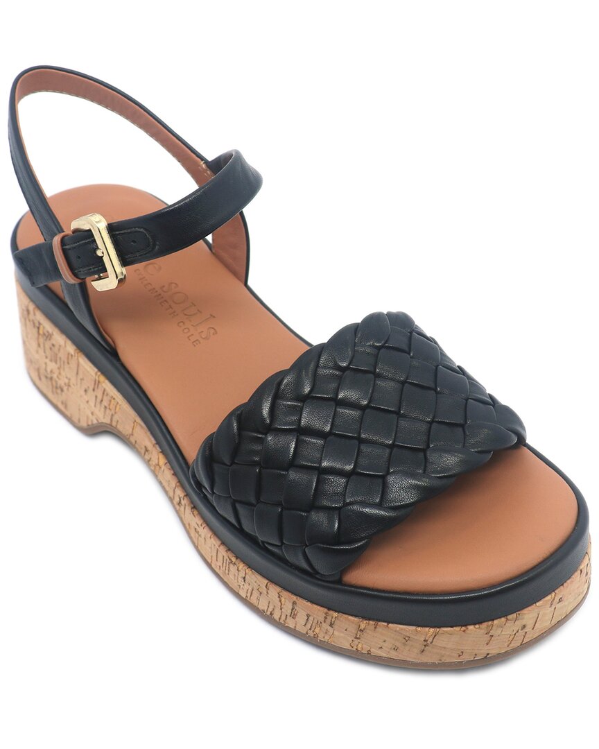 Gentle Souls By Kenneth Cole Dorris Leather Wedge