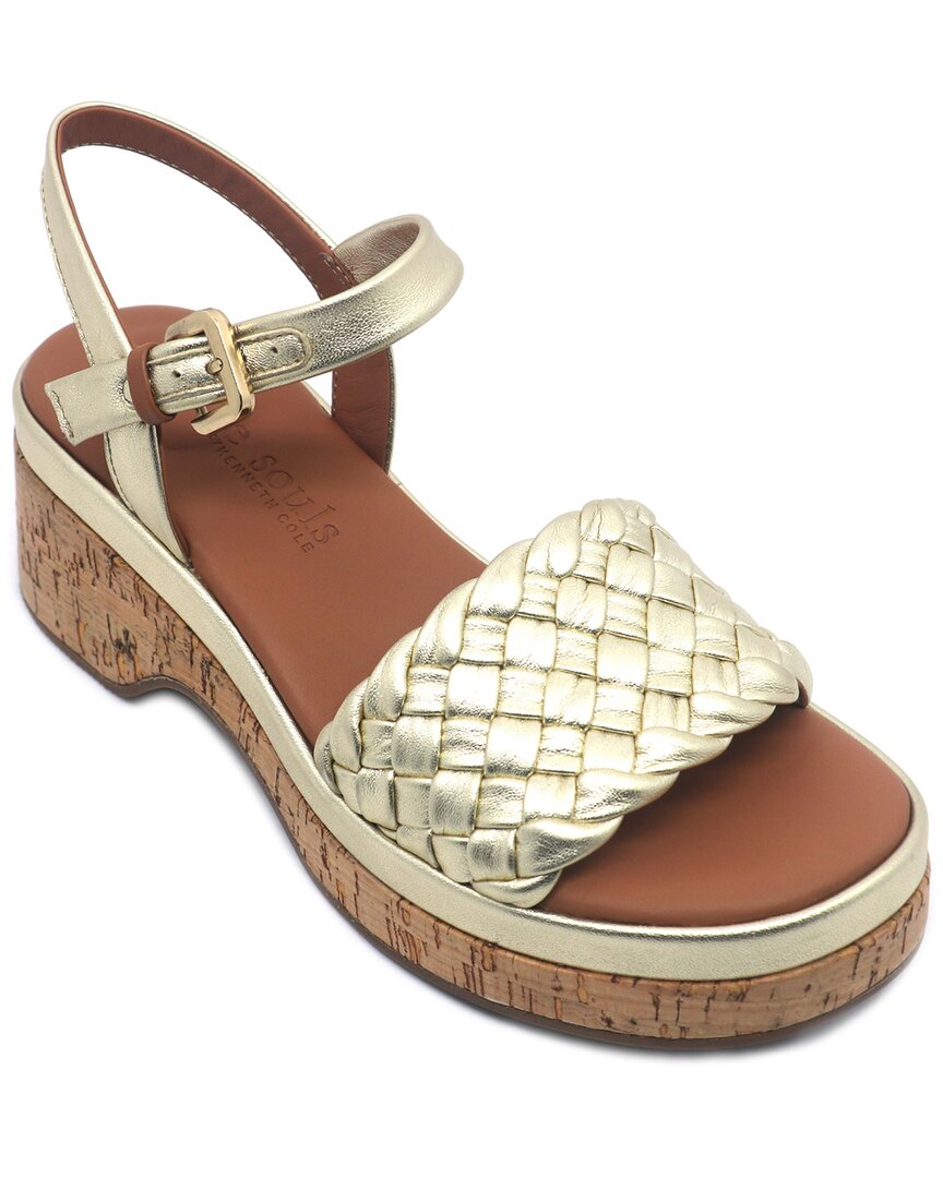 Gentle Souls By Kenneth Cole Dorris Leather Wedge