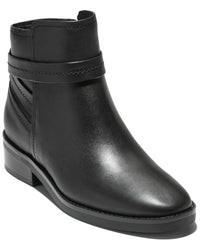 Cole Haan Rosalyn Waterproof Ankle Strap Leather Boot