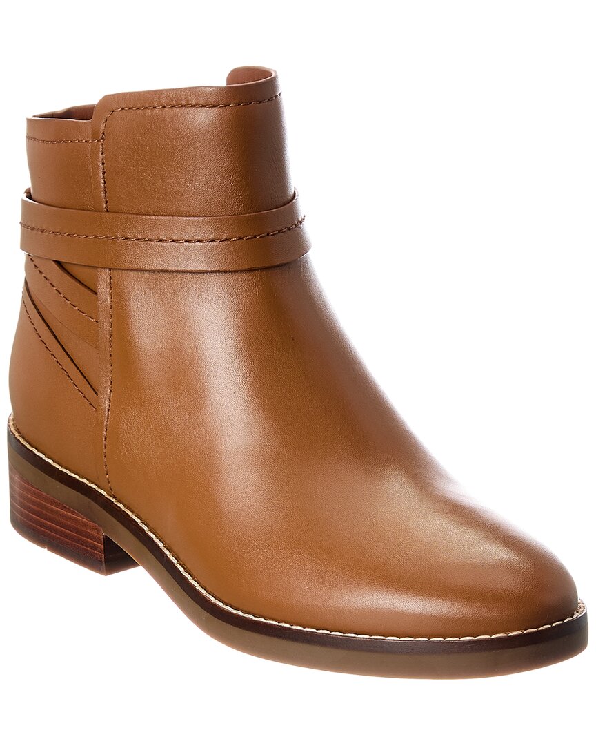 Cole Haan Cole Haan Rosalyn Waterproof Ankle Strap Leather Boot